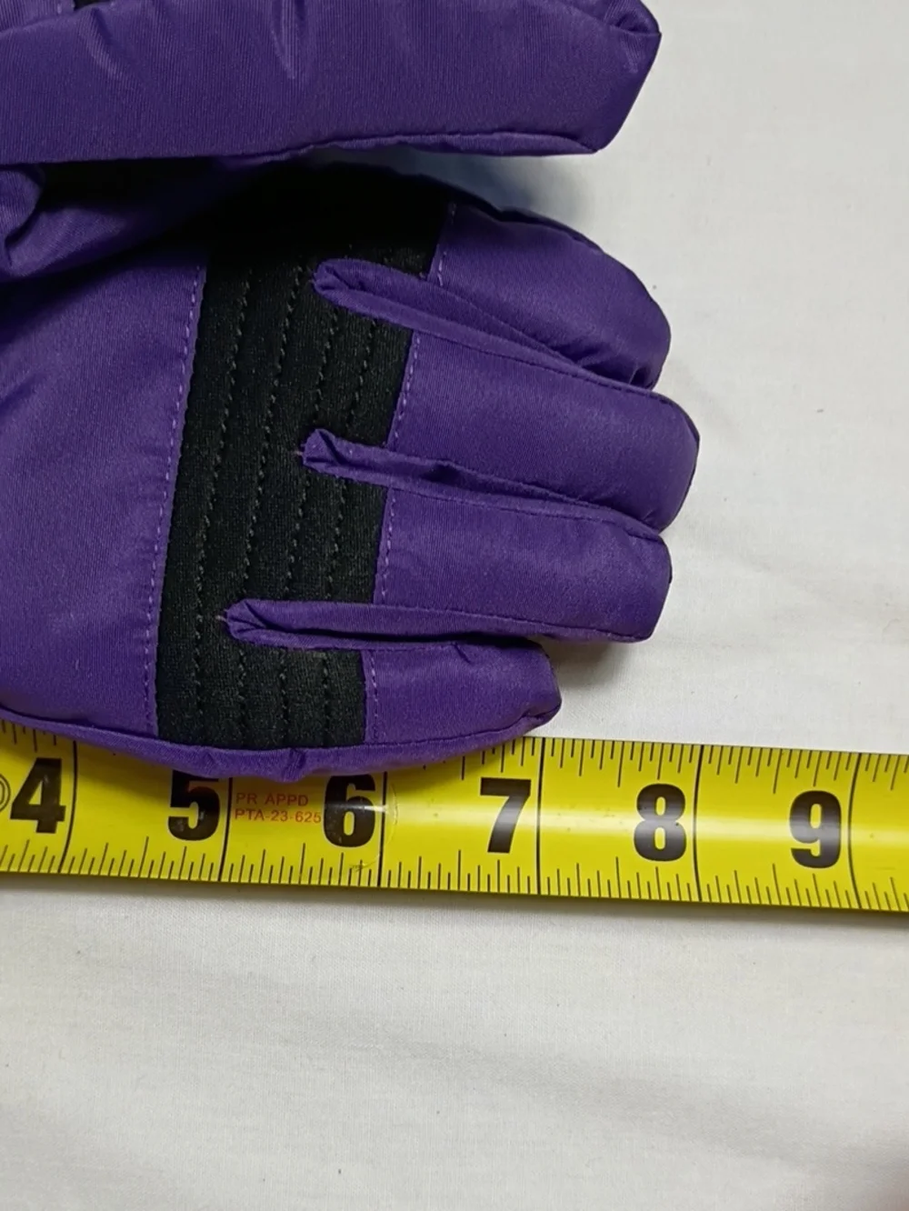 NWT London Fog Purple Ski Gloves Girls 4-6 Year Winter